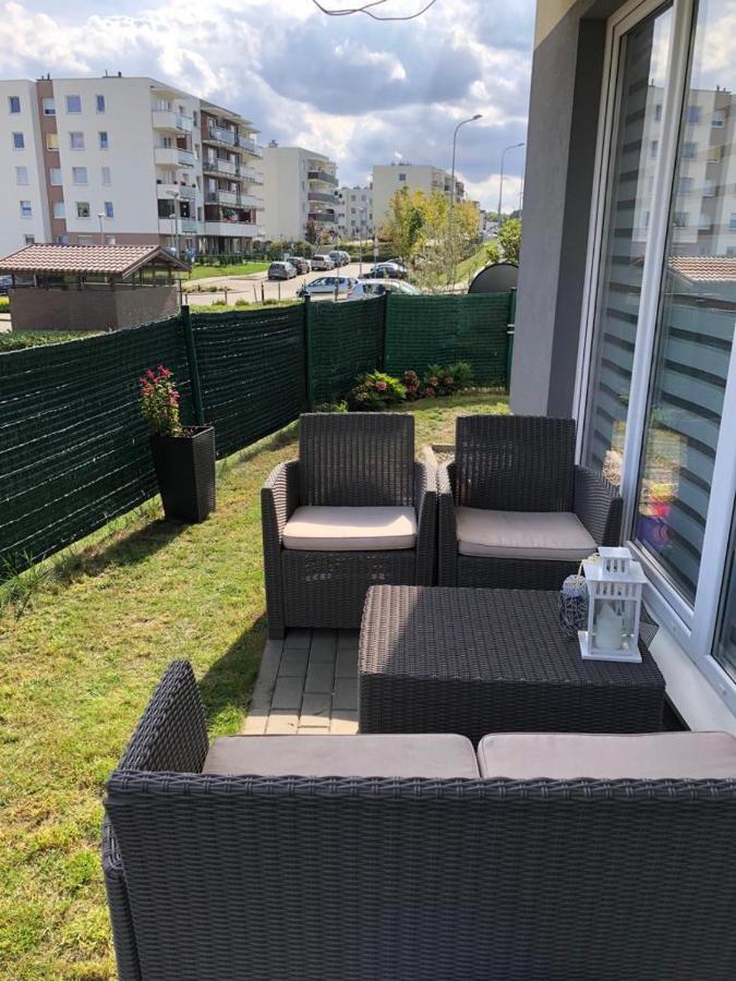 גדנסק Apartament Rodzinny Z Ogrodkiem מראה חיצוני תמונה