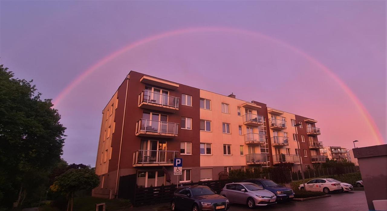 גדנסק Apartament Rodzinny Z Ogrodkiem מראה חיצוני תמונה